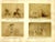 Ancient Portraits from Osaka, Japan - Hand-Colored Albumen Print 1870/1890 1870/1890 For Sale