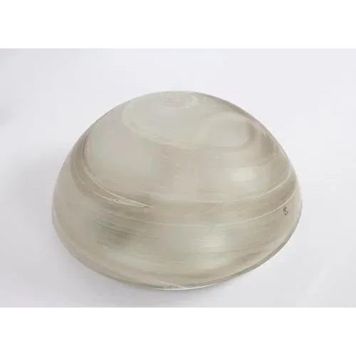 Large Glass Flushmount attributed to Peill & Putzler, Germany, 1970s For Sale - Image 3 of 13