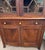 American Early 20th Century Bench Made Inlaid Mahogany Federal Style 2 Piece Corner Cupboard For Sale - Image 3 of 14