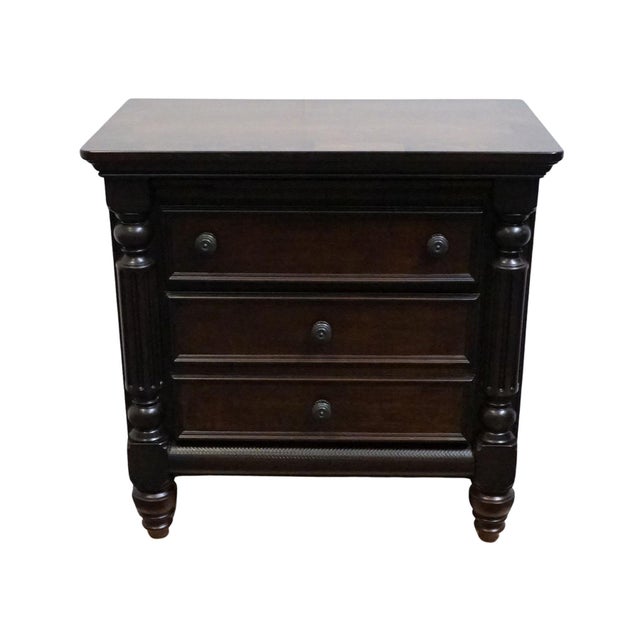 Contemporary Ashley Furniture Key Town Collection Contemporary Traditional 33" Two Drawer Nightstand B668-93 For Sale - Image 3 of 16