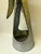 Large 21" Brutalist Folk Art Angel Candle Holder Lantern - Hand-Hammered Steel Drum For Sale - Image 11 of 15