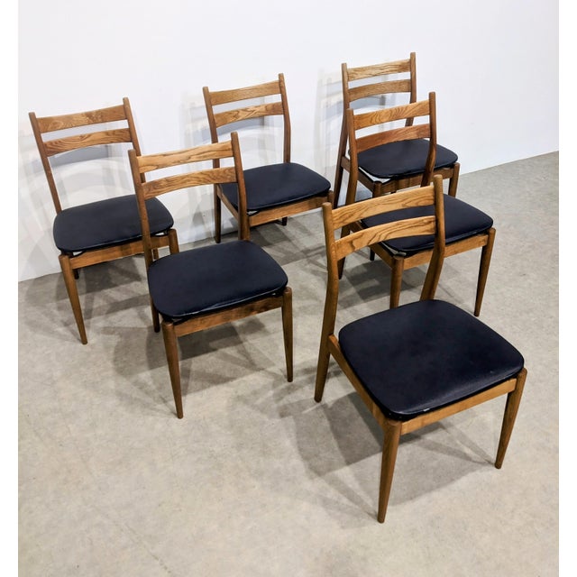 Vintage Scandinavian Chairs, 1960s, Set of 6 For Sale - Image 9 of 10