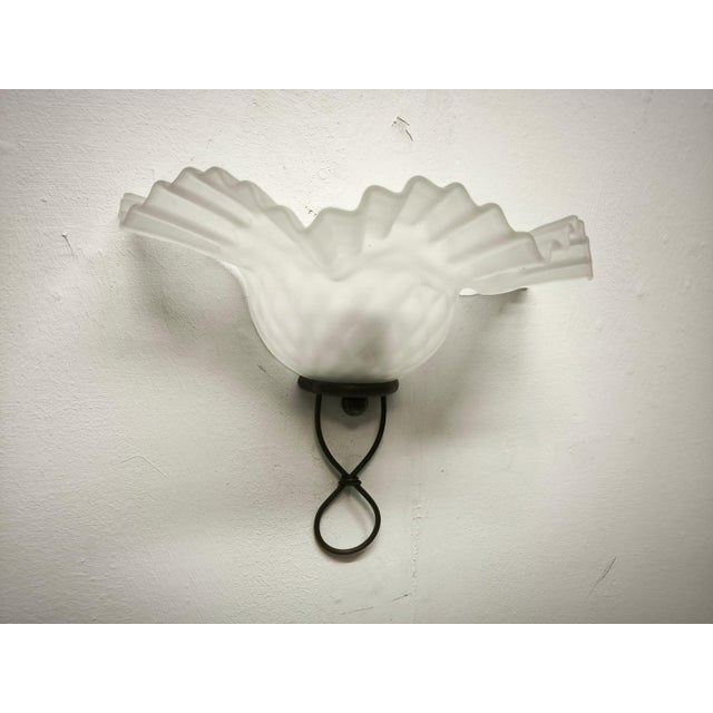 1980s Rustic Wall Sconce, 1980s For Sale - Image 5 of 8