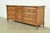 French Henredon Style French Regency Louis XVI Carved Fruitwood Long Dresser or Credenza, Circa 1960s For Sale - Image 3 of 14