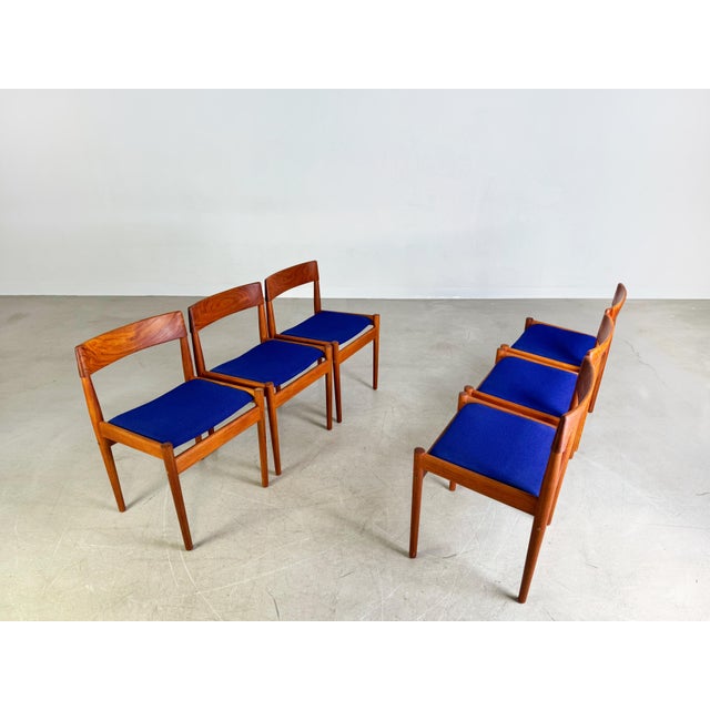 Mid-Century Chair in Rosewood by Grete Jalk for Poul Jeppesens Møbelfabrik For Sale - Image 4 of 14