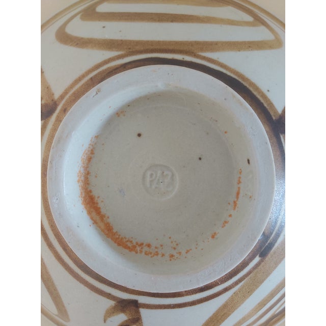 Ceramic Mid-Century Paz California Studio Pottery Bowl For Sale - Image 7 of 7