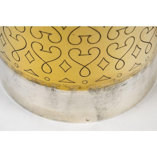 Metal 20th Century Art Deco Shaker in Vermeil from Tetard Frères, 1930s For Sale - Image 7 of 18