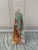 Stone Onyx Marble Obelisk With Dramatic Green and Brown Veining For Sale - Image 7 of 8