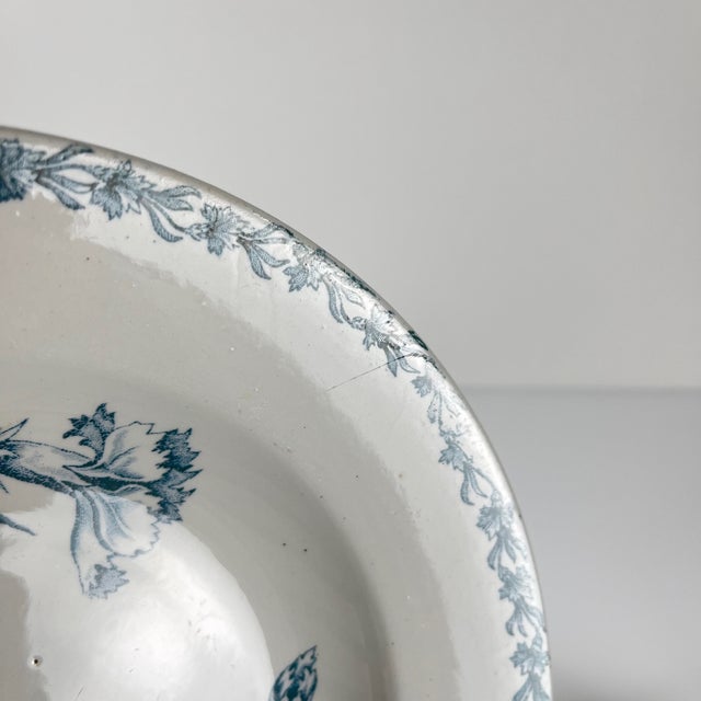 Antique Soup Plates from KG Lunéville, 1890s, Set of 8 For Sale - Image 14 of 15