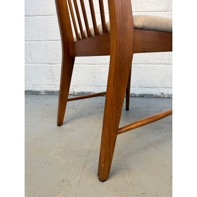 Set of Six Mid 20th Century Spindle-Backed Dining Chairs For Sale - Image 11 of 17