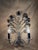 Hollywood Regency Italian Florentine Silver Leaf Wall Lights, 1970s, Set of 2 For Sale - Image 3 of 13