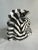 Vintage Ceramic Black and White Zebra Vase For Sale - Image 11 of 12