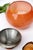 Contemporary Small Candy Apricot India Vase by Pia Wüstenberg For Sale - Image 3 of 12