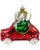 Vintage Babar Elephant Glass Holiday Christmas Ornament For Sale - Image 12 of 12