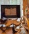 Classic Vintage Mid-Century Modern Couroc of Monterey, California ‘San Francisco Victorian Row Houses’ With Hand Inlaid...