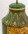 Mid 19th Century Victorian Chinoiserie Green Painted Toleware Lamp For Sale - Image 5 of 8