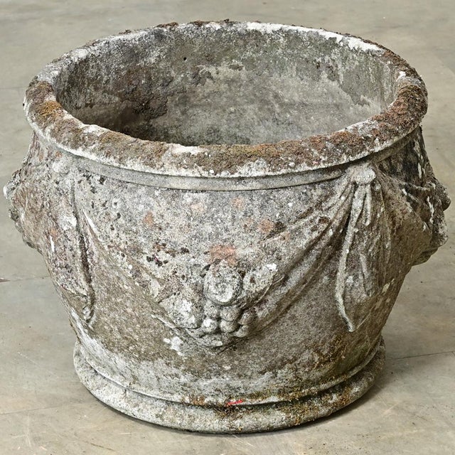 English English 19th Century Cast Stone Single Planter For Sale - Image 3 of 10