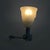 Italian Art Deco Wall Lamps in Metal and White Glass, 1940s, Set of 2 For Sale - Image 6 of 11