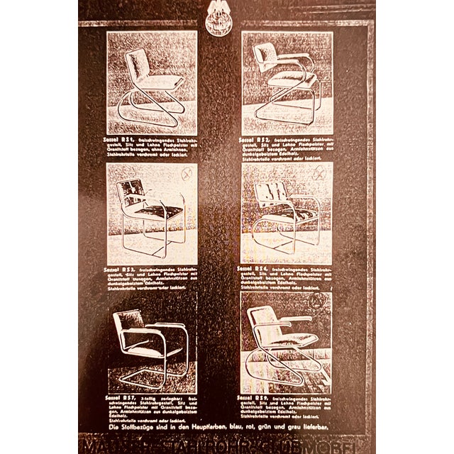 Wood Model RS7 Chrome-Plated Steel Tube Cantilever Armchair by Heinz and Bodo Rasch for Mauser Werke Waldeck, Germany, 1932 For Sale - Image 7 of 14
