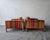 Milo Baughman for Thayer Coggin Pair of Milo Baughman Cube Chrome Lounge Chairs For Sale - Image 4 of 10