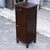 Single High and Narrow Fir Wooden Bedside Table, 1900s For Sale - Image 3 of 18