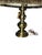 1970s Hollywood Regency Stiffel Solid Brass Urn Table Lamp With Fringed Shade For Sale - Image 15 of 15
