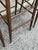 Set of Four Vintage Rush Seat Ladderback Bar Stools For Sale - Image 9 of 12