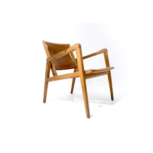 Vintage Swedish Armchair by Axel Larsson for Bodafors, 1948 For Sale - Image 12 of 18