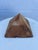 Striking sculptural object handcrafted from solid wood, constructed from individually glued-up blocks in a geometric...