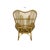 Late 20th Century Pair of Ibolili Round Back Rattan Chair For Sale - Image 4 of 14