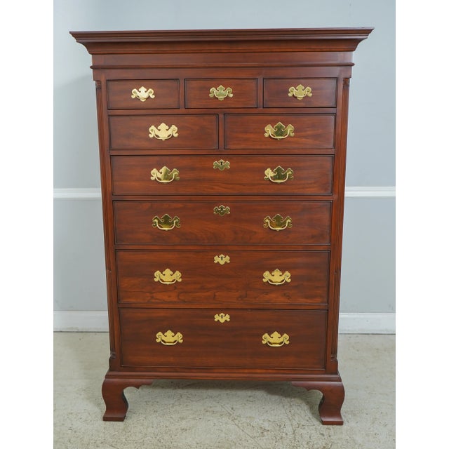 Age: C.1991 Details: Model 175 Finish No.24 Bracket Feet Dovetailed Drawer Construction High Quality Construction Large...