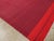 Textile Galerie Shabab Collection Mid-20th Century Handmade Turkish Flatweave Accent Rug in Red For Sale - Image 7 of 9