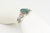 Vintage Southwestern Sterling Silver Turquoise Cuff Bracelet For Sale - Image 11 of 11