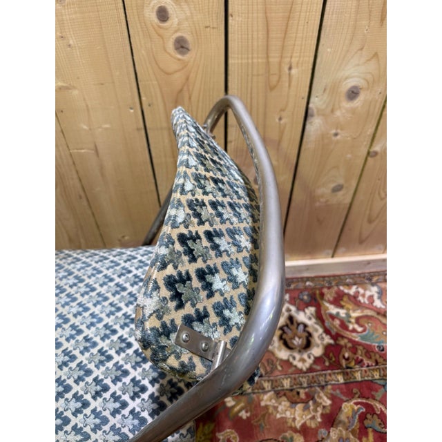 Metal Folding Chairs in Chromed Tubular Metal, 1960, Set of 12 For Sale - Image 7 of 12