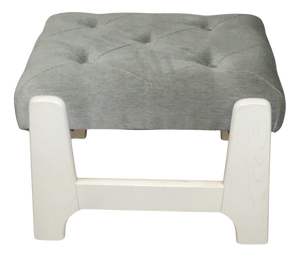 Wood and Fabric Folding Stool, 1970s