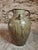Large 19th Century French Terracotta Oil Pot with Green Glaze Auvergne For Sale - Image 13 of 13