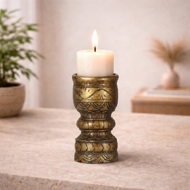 Dimensions: 5" W x 5" D x 9" H The listed dimensions are measured from one extremity to the other, height wise and width...