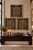 Set of 3 Oversized 33” Black & Antique Gold Architectural Relief Wall Panels For Sale - Image 10 of 11