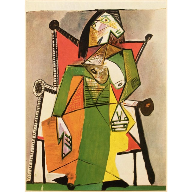 Pablo Picasso、FEMME DANS UN FAUTEUIL、画集画 1943 After Picasso 