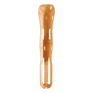 Mid-Century Wooden Leg Splint in Plywood by Charles & Ray Eames for Evans, USA, 1940s For Sale