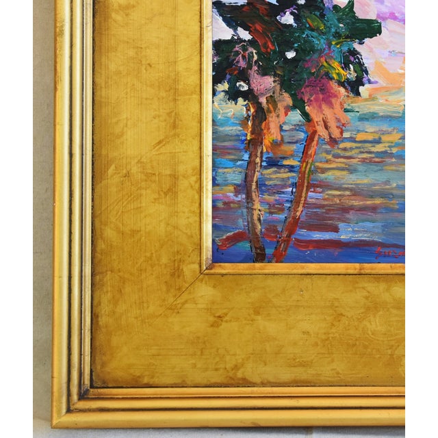 California Impressionist Landscape Seascape Painting by Juan Guzman For Sale In Los Angeles - Image 6 of 9