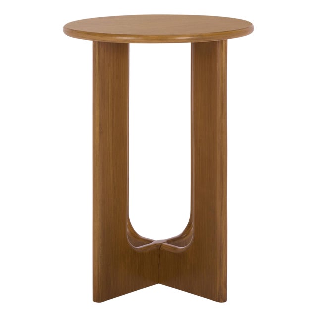 Ashanka End Table in Walnut For Sale