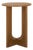 Ashanka End Table in Walnut For Sale