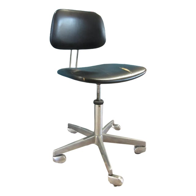 Vintage Swivel Desk Chair For Sale