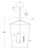 Transitional Chapman & Myers for Visual Comfort Signature Darlana Medium Lantern in Antique-Burnished Brass For Sale - Image 3 of 3