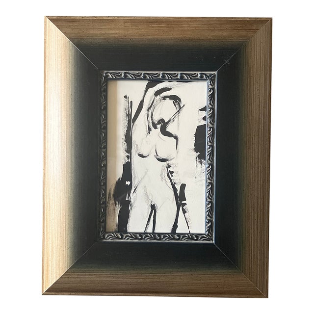 Contemporary Original Stephen Heigh Abstract Female Nude Painting For Sale