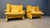 Yellow Porto Venere Sofa by Vico Magistretti for Cassina, 1980s, Set of 2 For Sale - Image 8 of 12