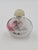Vintage Chinese Inside-Painted Glass Snuff Bottle Fisherman & Pink Blossom Landscape For Sale - Image 10 of 11
