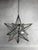 Early 20th Century Moravian Star Glass and Brass Pendant Light For Sale - Image 3 of 12