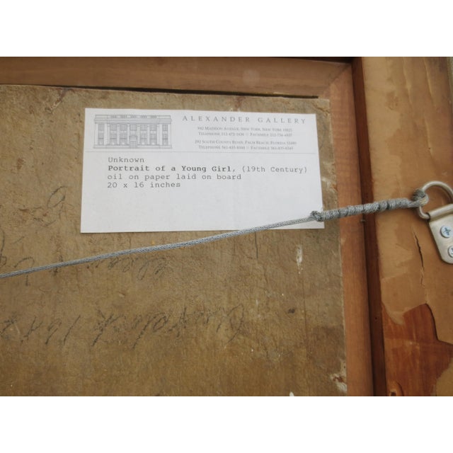 Paint Nude Study of a Young Maiden Oil on Panel For Sale - Image 7 of 11